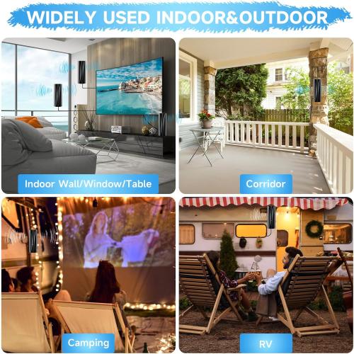 3600  Miles TV Antenna Indoor, 360° Reception Digital Antenna for Smart TV and Old TVs, HD Antenna for Local Channels with Amplifier Signal Booster Support 4K 8K 1080p -38ft Thick Coaxial Cable