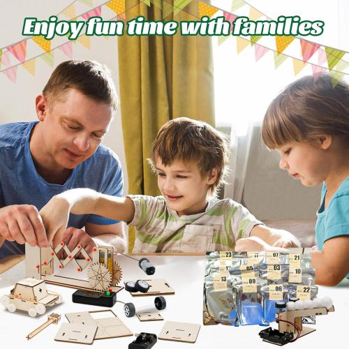 24 Pcs Party Favors Toy for Kids, STEM Science Kits Toys, Crafts Gifts Toys for Boys&Girls Aged 8-12, Kids Treasure Box Birthday Gift Ideas, Classroom Giveaways, Carnival Prizes Gift