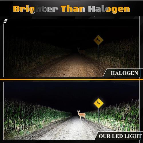 FICOLPOLed Fog Lights Assembly for 2019 2020 2021 2022 2023 2024 Dodge Ram 2500 3500 Pickup - Bumper Driving Fog Lamps OEM Replacement with Bracket, Bezels, Switch, Harness (White)