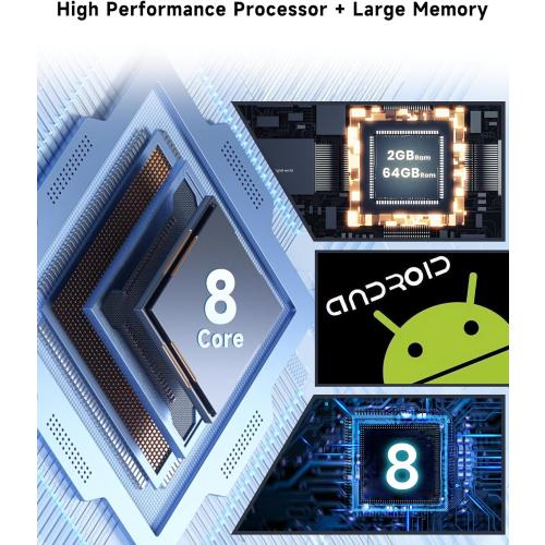 [8 CORE 2G 64G] Car Radio for Chrysler PT Cruiser 2006-2010 with Wireless Carplay/Android Auto, 9 Inch Android 13 IPS Touch Screen Car Stereo, Bluetooth, GPS Navi, WiFi, SWC, DSP   Backup Camera