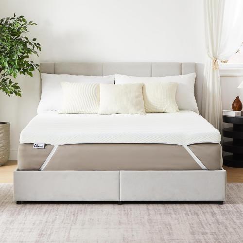 3 Inch Twin XL Mattress Topper, Memory Foam Mattress Topper, Premium Soft Topper for Back Pain, Bed Topper with Removable Soft Cover
