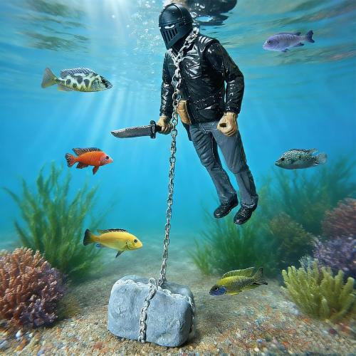 Floating Fish Tank Decoration,Floating Ornament Handmade Model Decoration for Fish Tank,Unique Design,Vivid Character,Perfect for Aquarium Landscape,Durable Material, Eye-catching Decor