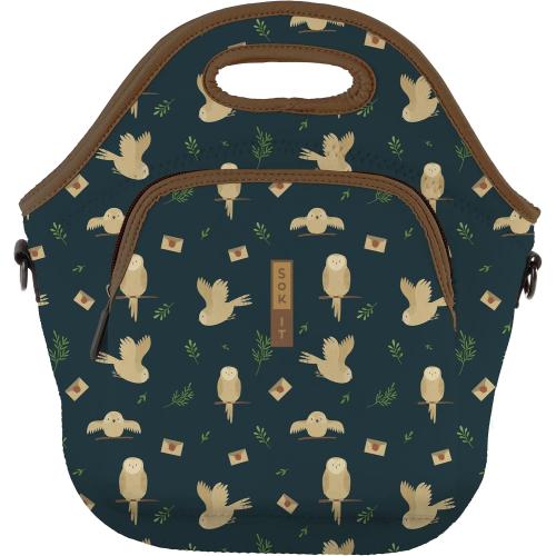 Sok It LunchTote Zippered Bag Insulated Neoprene Caddy (Acceptance Letter, X-Large 6.5 Quart Lunch Tote)