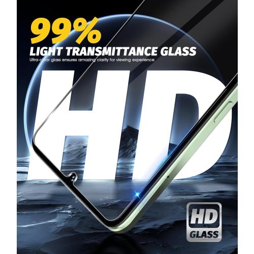 Orzero (3 Pack) Tempered Glass Screen Protector Compatible for UMIDIGI G9 5G / G9A / G9C / G9T, Protector De Pantalla Anti-Scratch 9 Hardness High Definition Bubble-Free