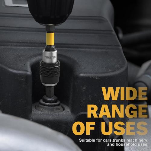 Tamper Proof Torx Bit Set, 25 Pieces T5-T40 Torx Security Bits Set, Torque Star Bits with 2.5 Magnetic Extension Bit Holder and Storage Box for Automotive, Electronics Repair
