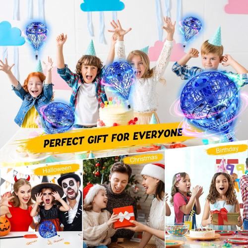 2025 AI Flying Orb Ball Toy, Galactic Fidget Spinner, Mini Drones Toys for 6 7 8 9 10 11 12  Year Old Boys Girls Children Indoor Outdoor Toys