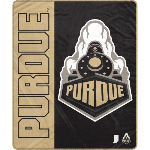 Proformance Home NCAA Purdue Boilermakers Endzone Ultra Soft Tailgate Throw