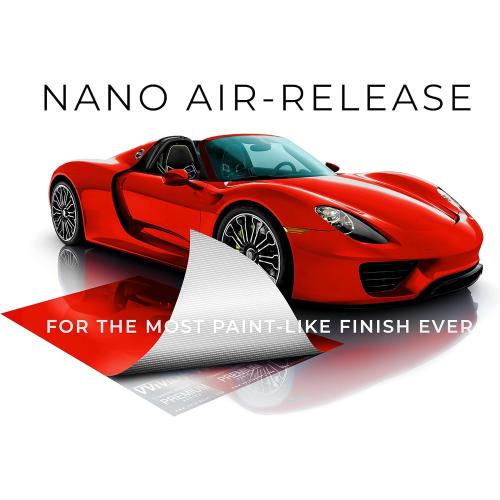VViViD  Ultra Gloss Racing Red Vinyl Car Wrap Premium Paint Replacement Film Roll with Nano Air Release Technology, Stretchable Protective Cap Liner, Self Adhesive (10ft x 5ft)