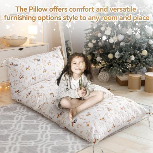 Cushion for Climbing Arch, Pillow Lounger Seats Pillow and Cover for Kids