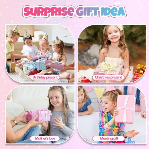 R RUCKERCO Flower Bouquet Craft Kits, DIY Arts and Crafts for Kids 4-6-8,Kids Crafts and Toys for Girls Toddler Activities Girl Art, 4 5 6 7 8 Year Old Girl Birthday Gifts Ideas Gifts for Girls 8-12
