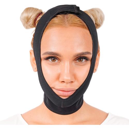 invera Chin Compression Garment After Liposuction Surgery, Neck Cover Strap Bandage