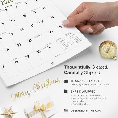 RED EMBER Untamed & Beautiful Pathways 2026 Wall Calendar 12 Month | 12 x 24 Open | Thick & Sturdy Paper | Giftable | Scenic Nature Calendar 2026