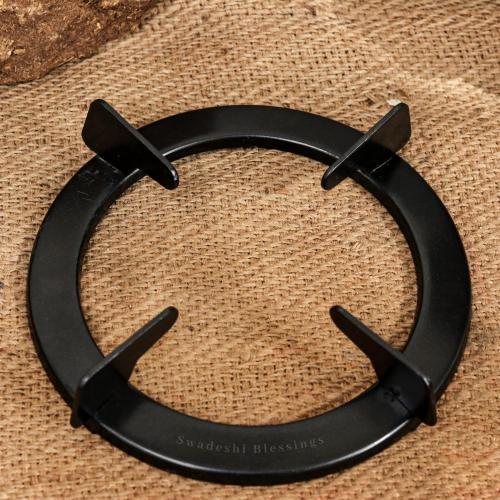 SWADESHI BLESSINGS Gas CookTop Stand For Curved Bottom Clay Pots for Cooking- Compatible With Glass Top Electric Stoves