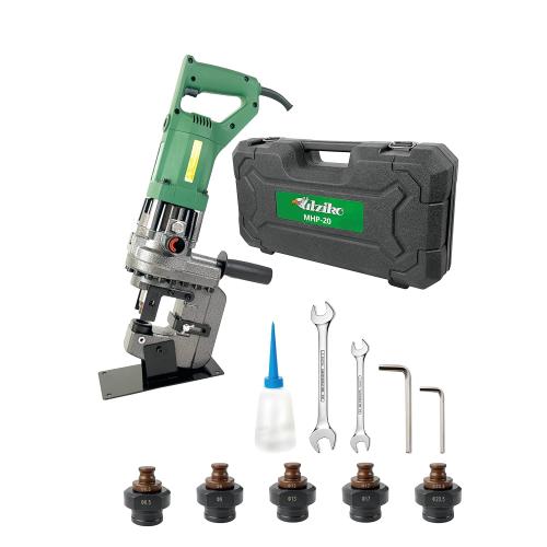 1.2 HP 110V Hydraulic Puncher Electric Hydraulic Punching Tool U-Shaped Steel and Angle Steel Punching Machine,Can be Used for Punching in Steel,Iron,Aluminum,Copper,and Other Sheet Materials. Maybe missing pieces