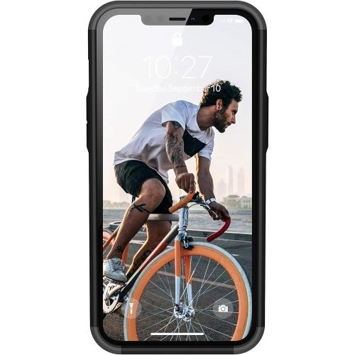 URBAN ARMOR GEAR UAG Designed for iPhone 12 Pro Max Case [6.7-inch Screen] Sleek Ultra-Thin Shock-Absorbent Civilian Protective Cover, Eggplant