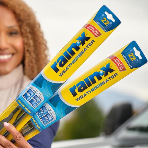 Rain-X 820248 WeatherBeater Wiper Blades, 26 and 17 Windshield Wipers (Pack of 2), Automotive Replacement Windshield Wiper Blades That Meet Or Exceed OEM Quality And Durability Standards