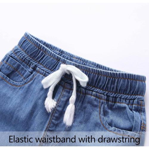 Size 14 Cat & Jack Denim Jeans Pants Tapered Leg Cotton Casual Trousers Slim Fit Cargo Joggers