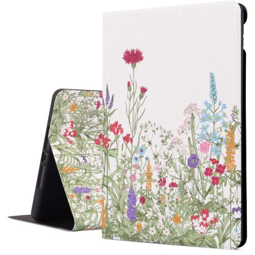 for iPad 9th/8th/7th Generation Case 10.2 Inch 2021/2020/2019,Flowers