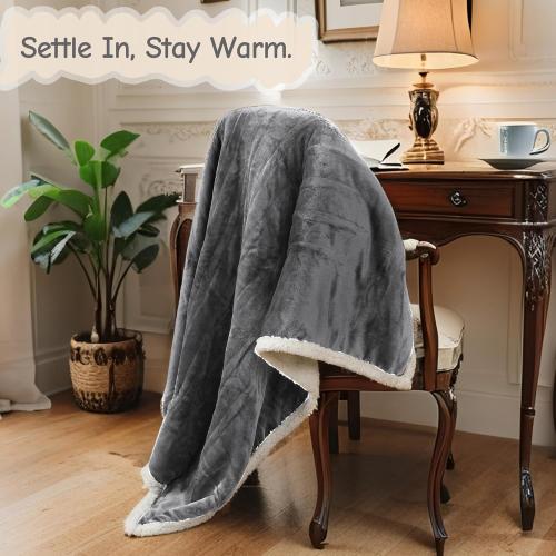 Electric Heated Blanket Full Size 72x84, Soft Flannel with Overheat Protection, 9 Adjustable Heat Settings & 10-Hour Auto-Off Timer, Fast Heating for Winter Comfort, Light Gray