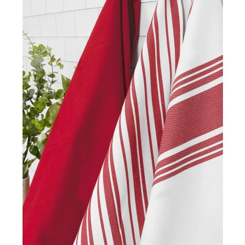 All-Clad Woven Bistro Kitchen Towels: Highly Absorbent, Super Soft Long Lasting - 100% Cotton, 20x30 Dish Towels for Cleaning & Drying Dishes, Pans, Glassware, or Countertops, (2-Pack), Chili