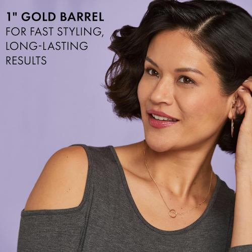 Hot Tools 1 Curling Iron for Beginners | Long-Lasting Results, Defined Curls and Easy to Use with Temperature Control for All Hair Types up to 430℉