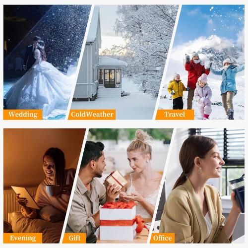 Winter Warm Super Soft Rainbow Long Shawl,Women's Faux Cashmere Knitted Thick Blanket Scarf,Tassels Scarf