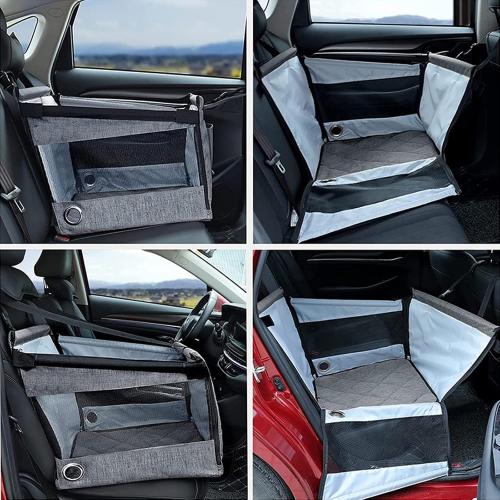 Dog Car Seats for Small Dogs, Puppy Stable Pet Car Seat for Car with Clip-On Leash, Perfect for Small and Medium Pets