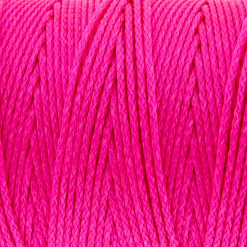 Mason Line, 1000 Feet #18 Braided Nylon Mason line String Perfect for Masonry Jobs and for The Layout of General Construction, Gardening, DIY Project, Fluorescent Pink