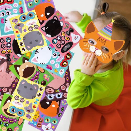 Cat Party Favors for Kids - Cat Themed Birthday Party Supplies Cat Toys Goodie Bag Stuffers Fillers