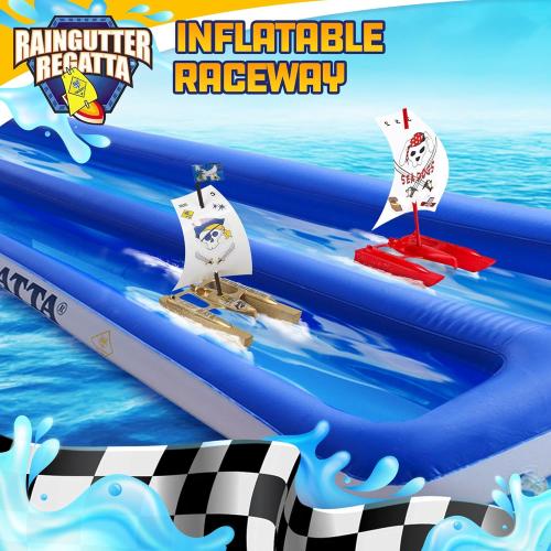 Boy Scouts of America Raingutter Regatta Inflatable Raceway