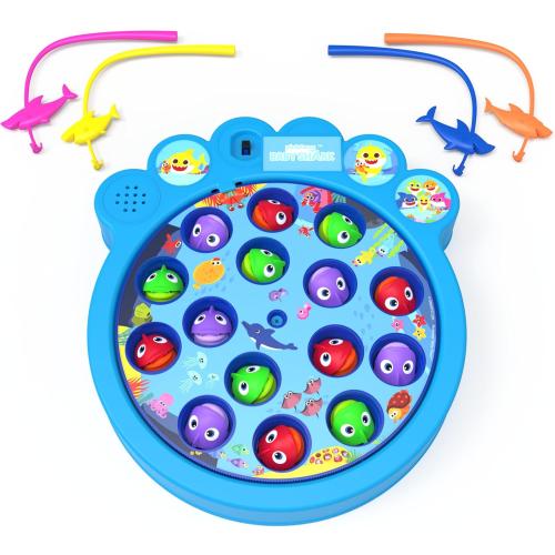 Spin Master Cardinal Games 6054916 Baby Shark Gone Fishing Game, Multi Colour, Ages 4