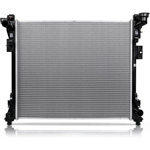 Radiator Aluminum Engine Coolant Radiator for Dodge Grand Caravan 2008-2020, Chrysler Town & Country 2008-2016, VW Routan 2009-2014, Ram C/V 2012-2015, Replace OE# CH3010345, 4677751AA