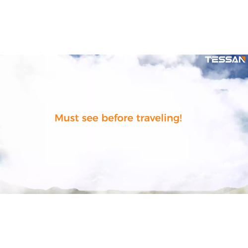 TESSAN European Travel Plug Adapter 2 Pack, Type C Plug