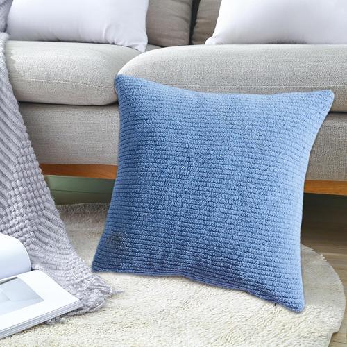 Modern Homes Corduroy Cushion Covers Soft Decorative Pillow Case for Living Room Sofa and Bed Living Room Accessories Soft Cushions Case