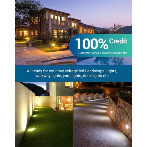 DEWENWILS 300W Low Voltage Landscape Transformer, Outdoor Weatherproof Transformer with Timer and Photocell Sensor, 120V AC to 12V/12V AC for LED Lighting, Spotlight, Pathway Light, ETL Listed