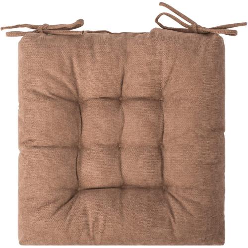 6 Pack Brown Seat Cushion, Chair Cushion, Comfort Chair Pads, Chair Mat for Indoor, Outdoor Dining Chair, Office Chair, Desk Chair