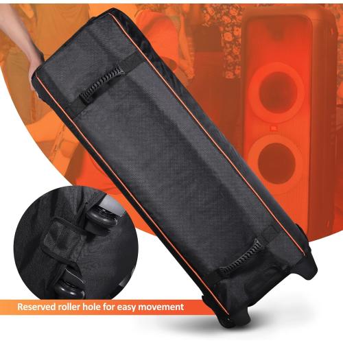 Speaker Bag Travel Case Replacement for JBL Party Box Series, Portable Carry Tote Bag Backpack for JBL Speaker (For partybox 1000) (Color: Camo)