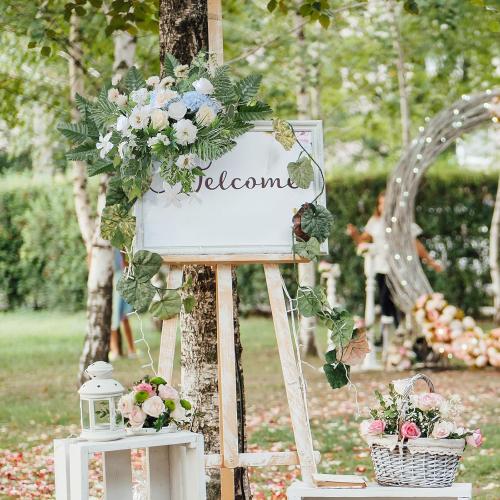 XONOR Artificial Silk Leaf Fern - Artificial Fern Leaves Stem Faux Greenery Plant for Cemetery Grave Headstone Wedding Home Garden Decoration (100Pcs, Dark Green)