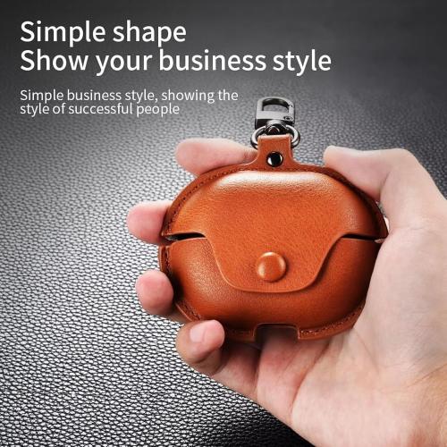 Headphones Cases for Huawei Free Clip 2 Case Cover,Earphone Protective Cover,Scratch-Proof,Shock-Proof Business PU Leather Cases Covers for Huawei Free Clip 2