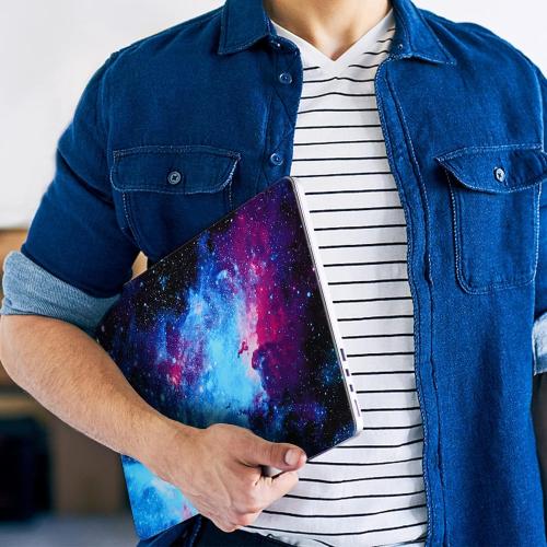 Laptop Notebook Skin Sticker Cover Decal Fits 12 13 13.3 14 15 15.4 15.6 inch Laptop Protector Notebook PC | Easy to Apply, Remove and Change Styles (Galaxy)