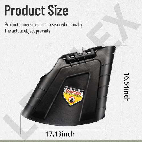 631-04354C 631-04354B Deflector Chute Compatible with CUB Cadet MTD Troy-Bilt RZT LX SX XT1 XT2 ZT1 Ultima 42 46 S L LX46 631-04354 931-04354 731-07020B