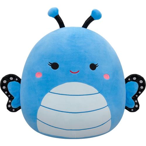 Squishmallows Original 14in Waverly The Blue Butterfly – Official Jazwares Plush (Large)
