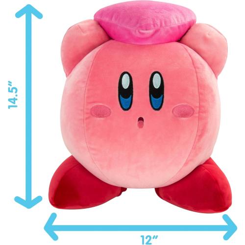 Club Mocchi Mocchi- Kirby Plush - Kirby and Friend Heart Plushie - Squishy Toys - Collectible Cute Stuffed Animals - Gaming Gifts and Game Room Decor - Video Game Collectibles - 15 Inch