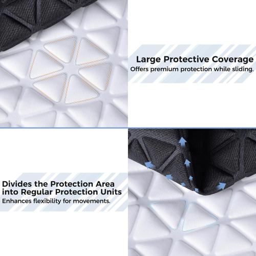 Size XL Color Black Girls Youth Softball Padded Sliding Shorts Compression Underwear Protective Supportor Baseball Football Lacrosse