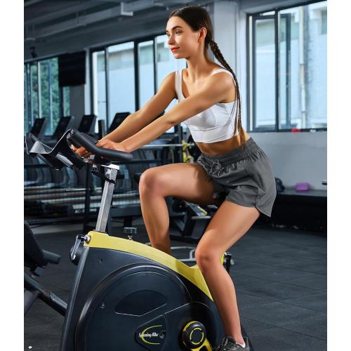 Ksmien Women's 5 Athletic Running Shorts Quick Dry Lightweight Workout Gym Shorts with Zipper Pockets UPF 50  medium