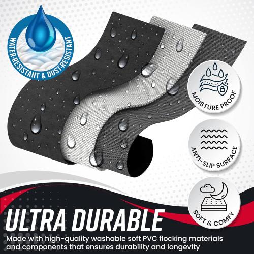 VaygWay Truck and Car Air Mattress – Backseat Air Bed with Pump Kit for Car –Portable Back Seat Travel Mattress – Camping Vacation Blow up Bed Cushion - Sleeping Pad with 2 Pillows - Universal Fit