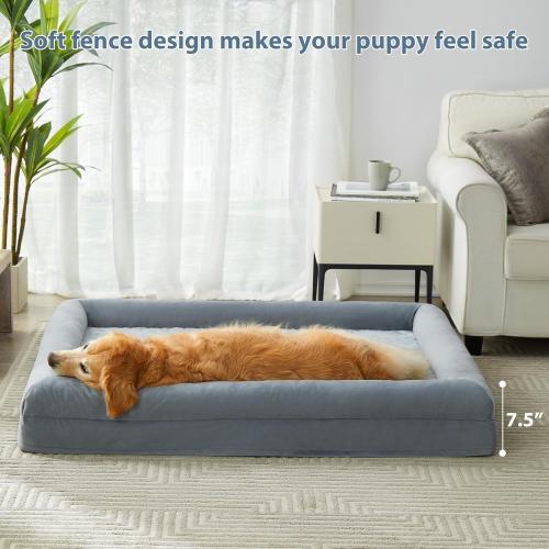 Dog Bed (40 x 27) Gray
