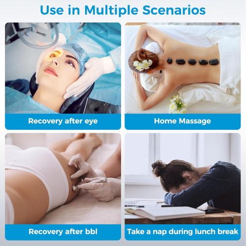 Face Down Pillow After Eye Recovery, Massage Pillow Face Down, Suitable for Naps and Spinal Massage, Ffits The Body Curves Relieves The Discomfort of Prone Sleeping