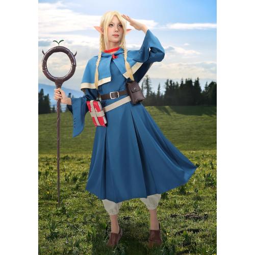 C-ZOFEK Marcille Cosplay Costume Full Set Outfit for Adult Women Halloween Party