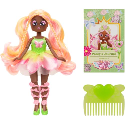9” Fashion Doll - Nature Fairy, Wave 1, Series 1 Doll - Fairy Journal, Comb, and Virtual Item Code Included - Ages 5
